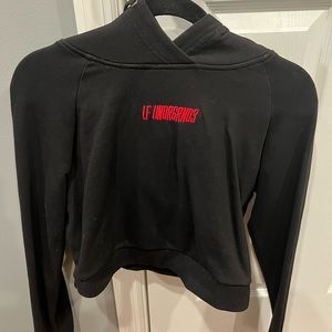 LF underground cropped hoodie